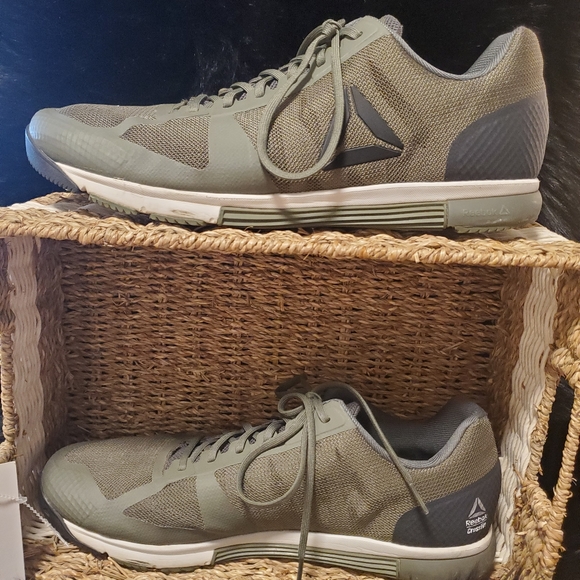 Reebok Other - Reebok Crossfit Men's 13 Speed TR Green Black Training Sneaker Shoes